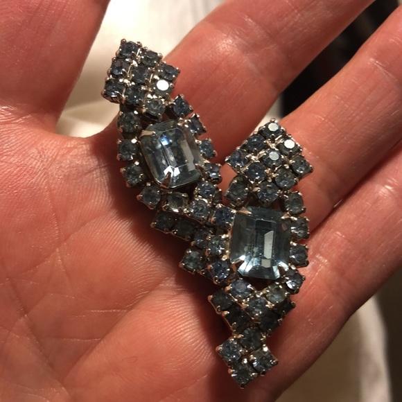 Vintage sparkly earrings - Picture 4 of 4